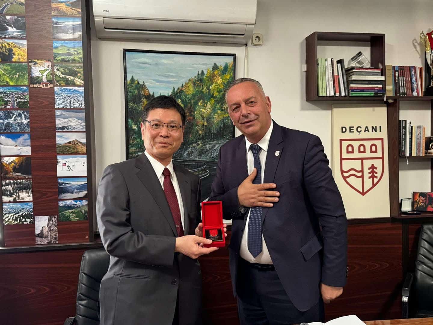 Kryetari Ramosaj priti në takim të Ngarkuarin me Punë në Ambasadën e Japonisë