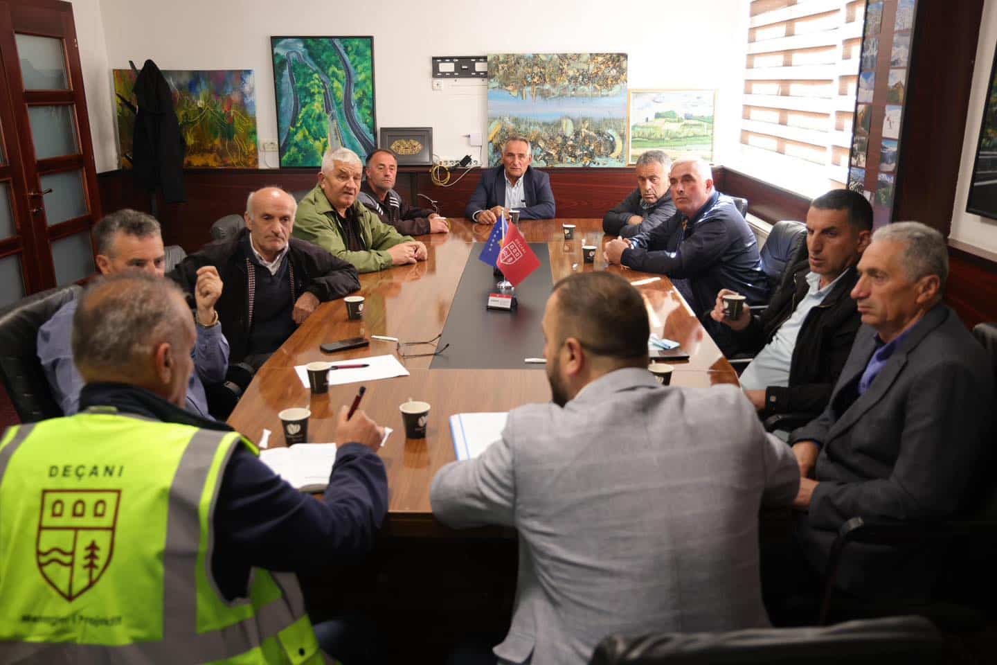 Takimet koordinuese para fillimit të punimeve të Llotit 4 i vazhduam sot me banorët e fshatit Irzniq