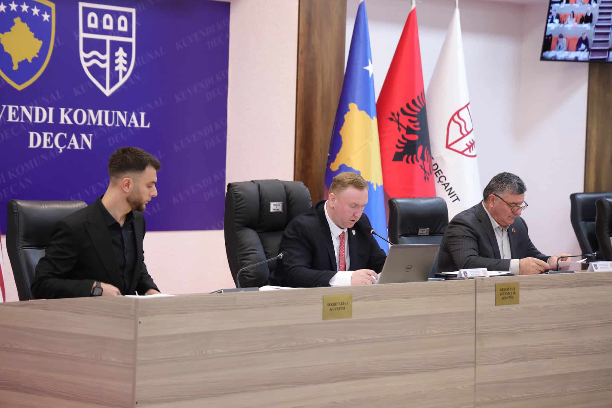 Sot u mbajt Mbledhja e II-të e rregullt e Kuvendit Komunal në Komunën e Deçanit